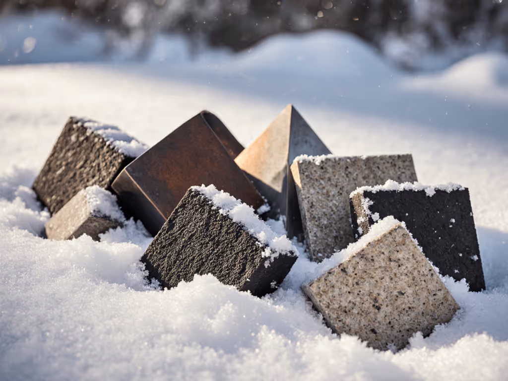 close_up_fire_pit_materials_in_snowy_setting