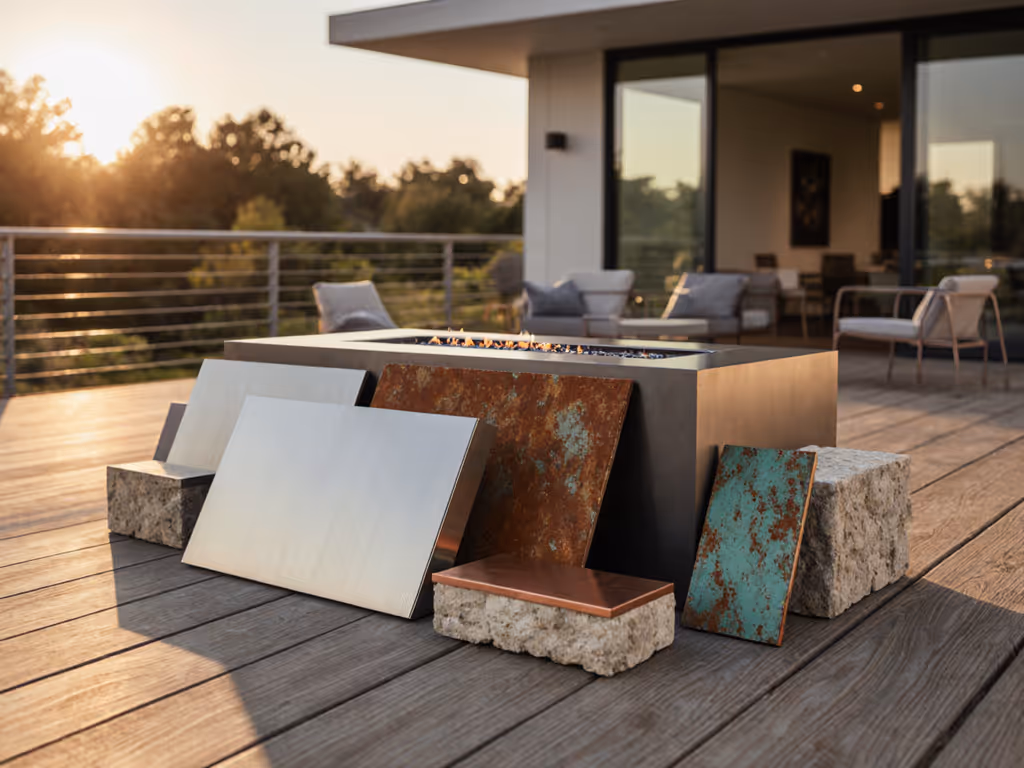 Fire Pit Materials Comparison: Weatherproof & Code-Compliant Picks