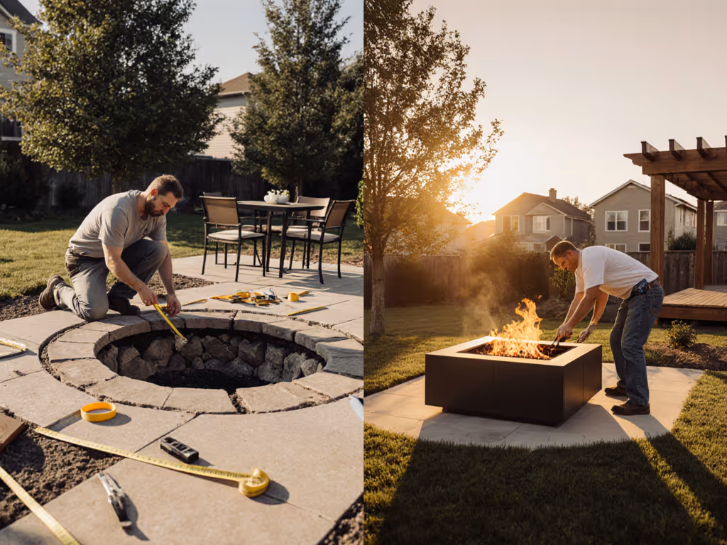 Fire Pit Installation Guide: DIY vs Pro Time & Cost