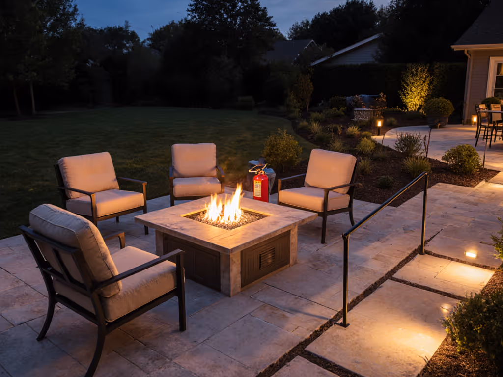 Senior-Safe Backyard Fire Pit Design Essentials