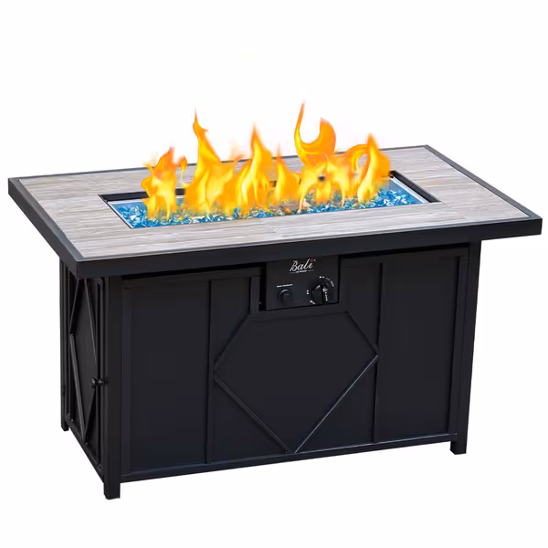 BALI OUTDOORS 42-inch Propane Gas Fire Pit Table