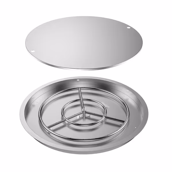 Skyflame 31" Round Drop-in Fire Pit System
